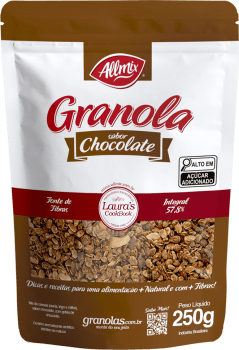 GRANOLA SABOR CHOCOLATE - 250 gr