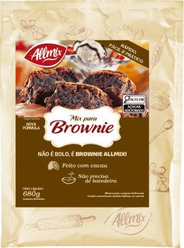 PRÉ MISTURA BROWNIE 680g